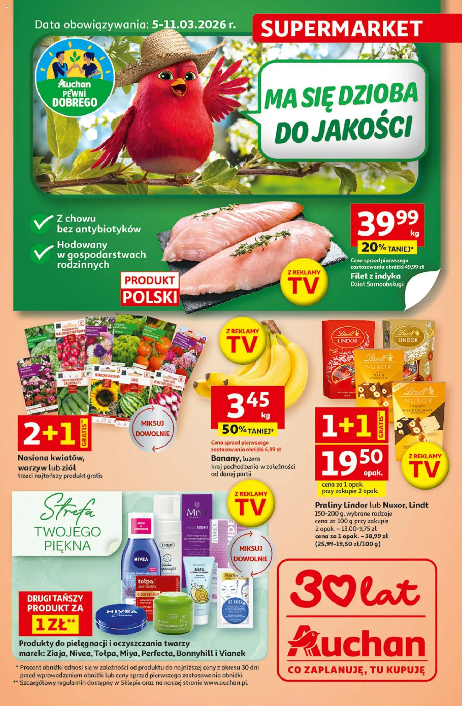 Auchan gazetka - strona 1- ważny od 05.03.2026