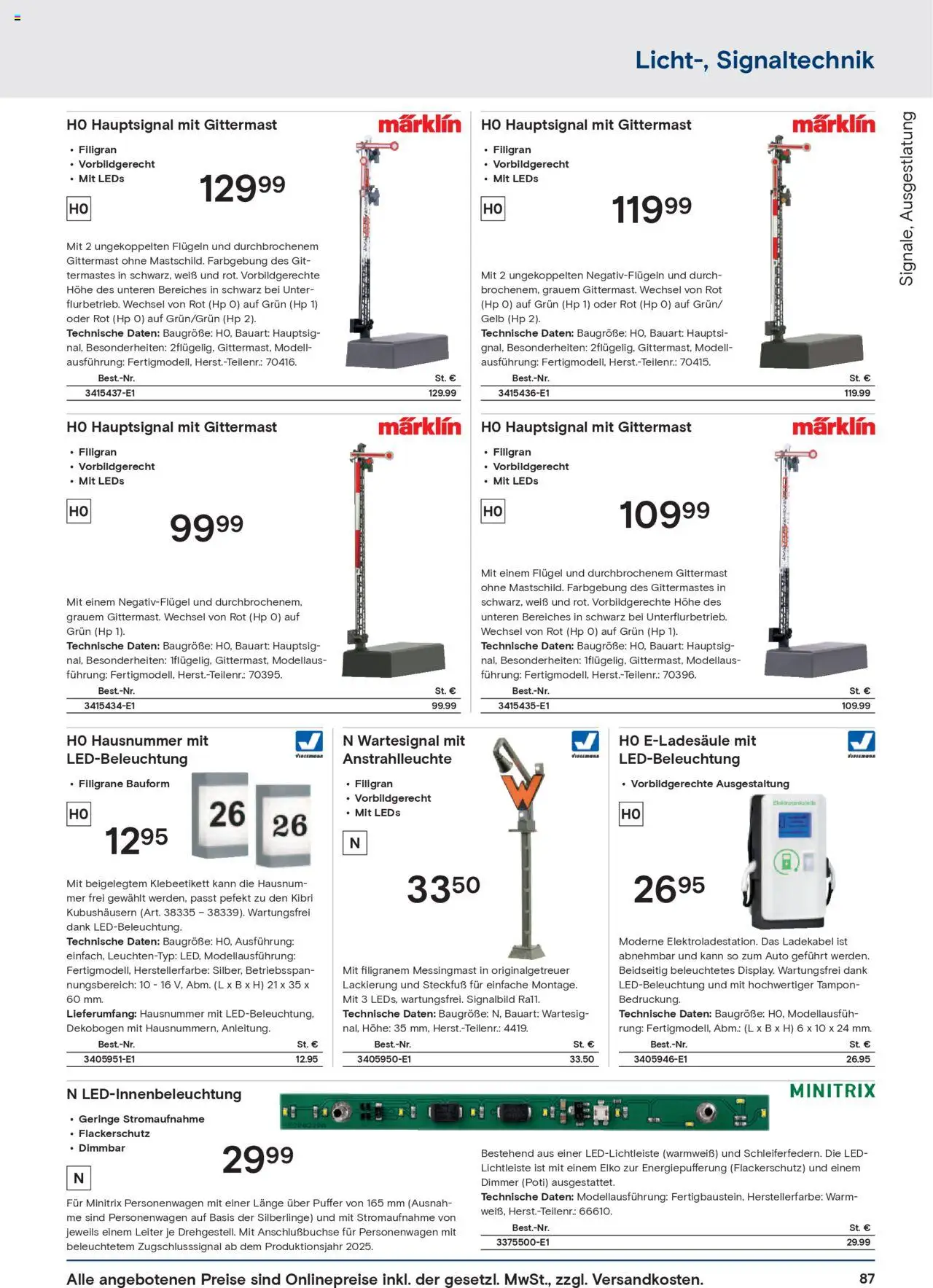 Conrad  Modellbahn Katalog - Seite 89 - gültig ab 25.08.2025
