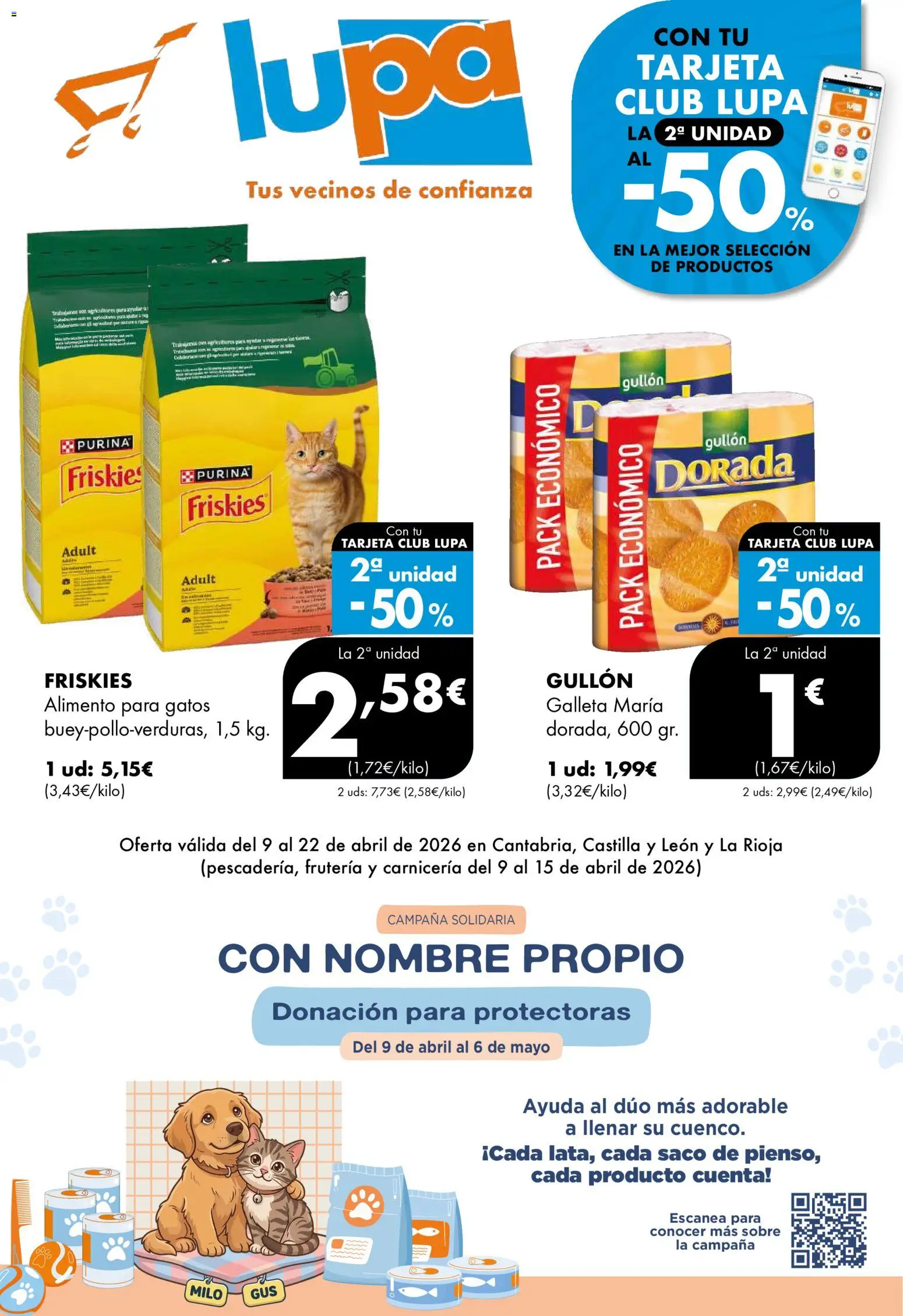 Lupa Supermercados folleto - Página de 1 - Válido desde 09/04/2026