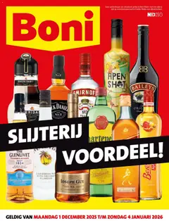 Boni - Slijterij folder geldig vanaf 01-12-2025