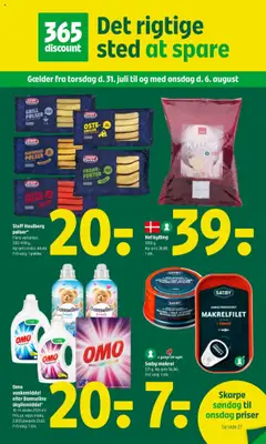 Forhåndsvisning Coop 365 - Tilbudsavis gyldig fra 31/07/2025