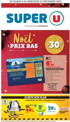 Aperçu Super U catalogue valable à partir du 09/12/2025