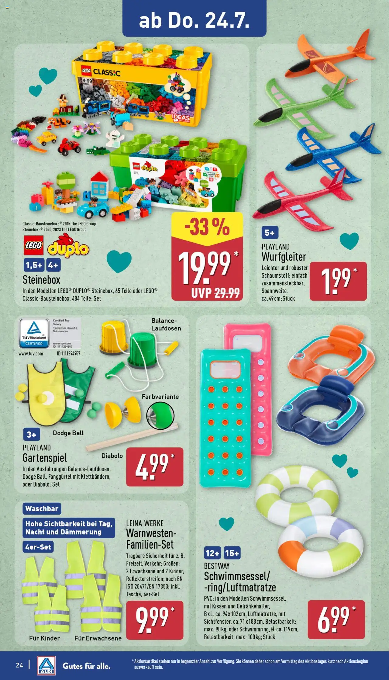 Aldi Prospekt 	 - Seite 24 - gültig ab 21.07.2025