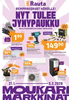 Esikatselu K-Rauta tarjoukset voimassa alkaen 21/01/2026