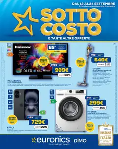 Anteprima Euronics Piemonte catalogo valida dal 12/09/2025