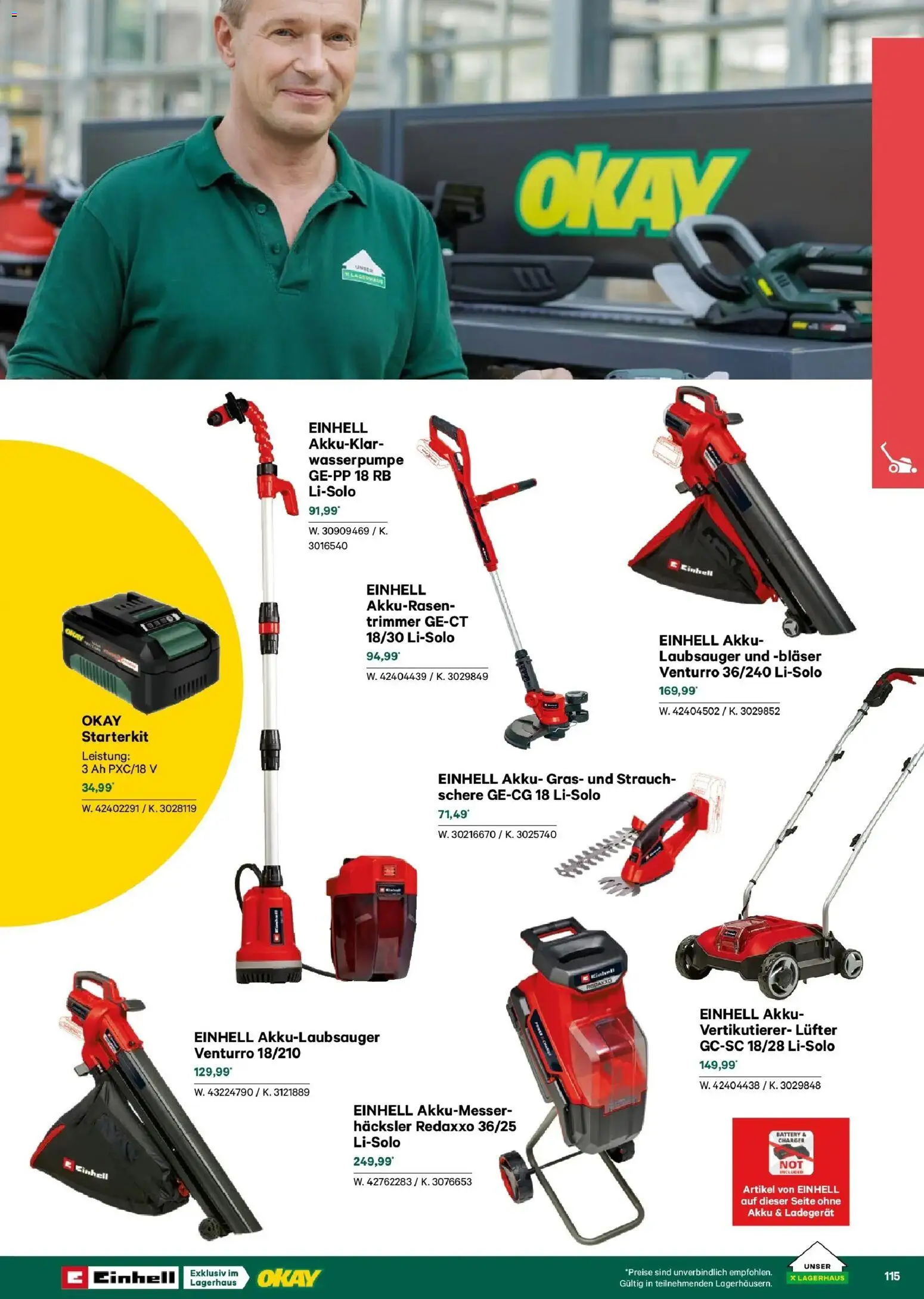 Lagerhaus Garten & Freizeit Katalog 2026 - Wien, Innsbruck - page 115- valid from 01.03.2026