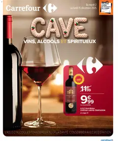 Aperçu Carrefour Cave: vins, alcools et spiritueux  valable à partir du 02/12/2025