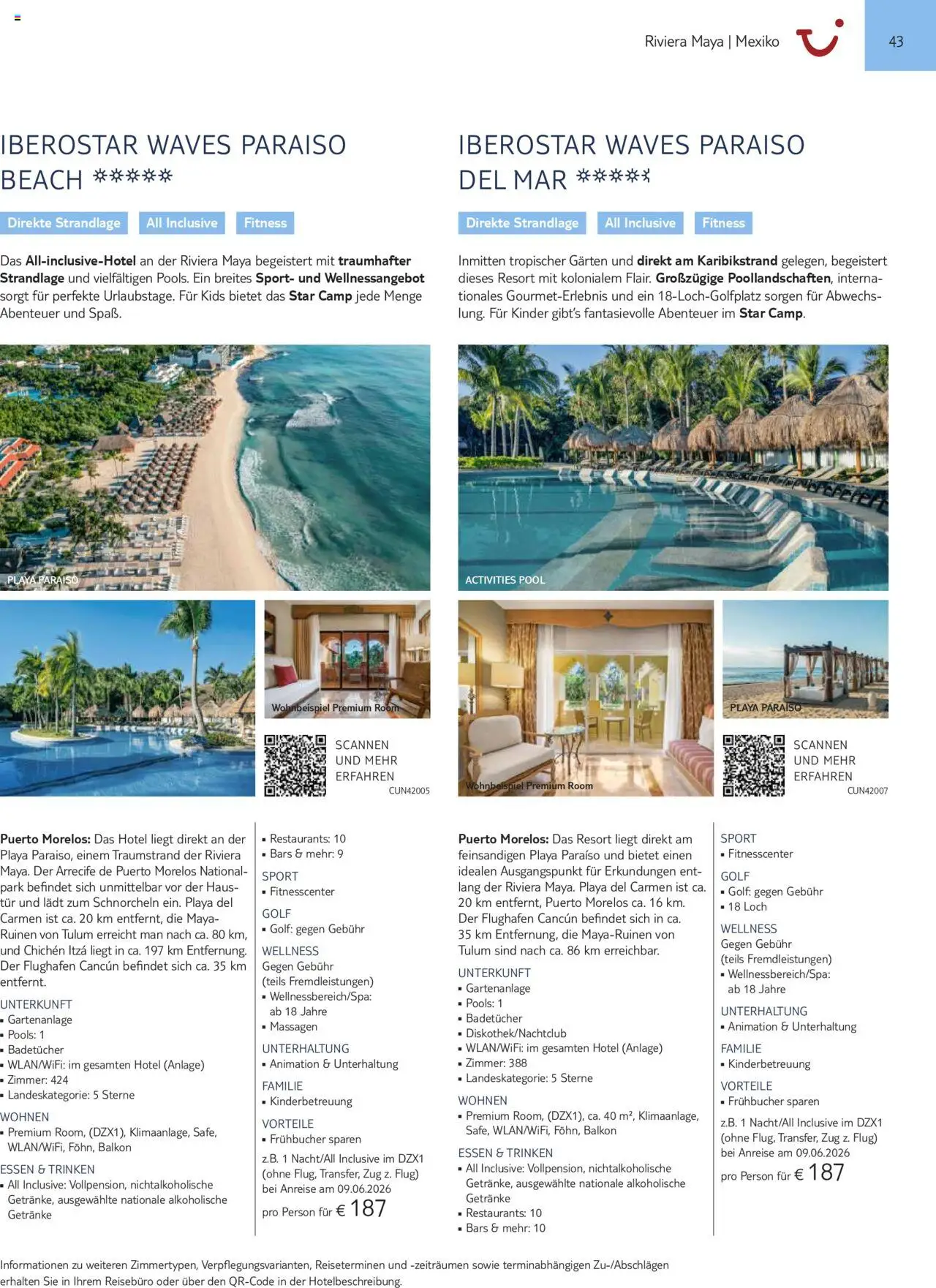TUI Prospekt Mittelamerika & Karibik 2025/26	 - Seite 43 - gültig ab 01.11.2025