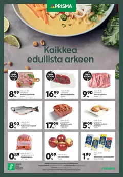 Esikatselu Prisma tarjoukset voimassa alkaen 21/01/2026