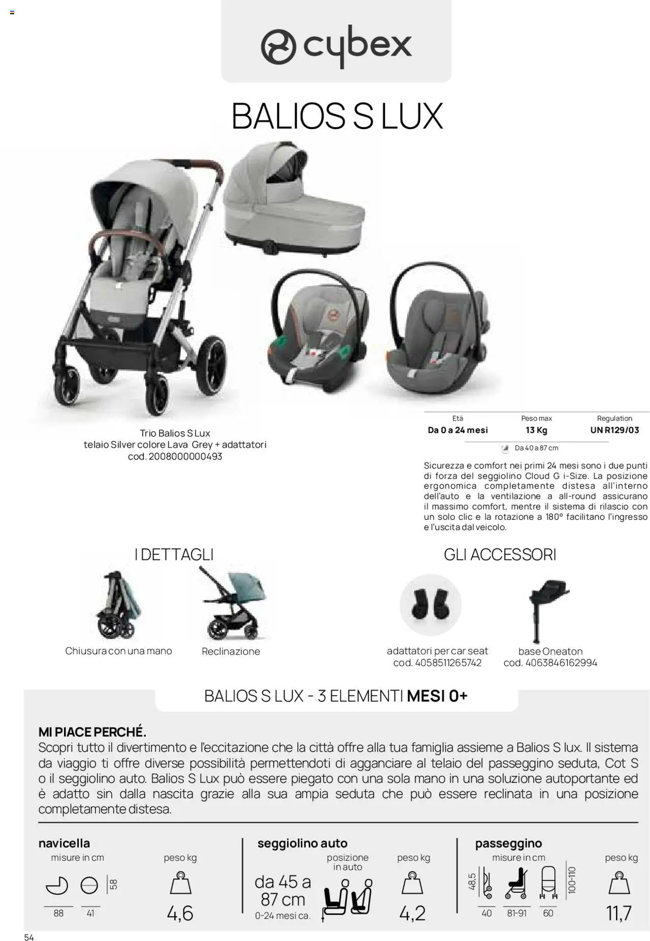Catalogo Il Sistema Modulare Prenatal	 - pagina 49 - valido dal 01/01/2025