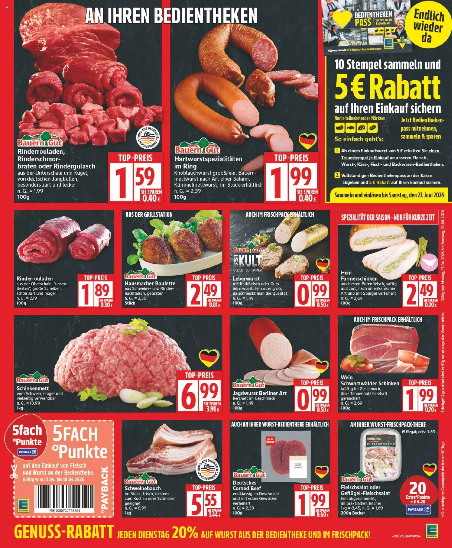 Edeka Prospekt 	 - Seite 5 - gültig ab 13.04.2026
