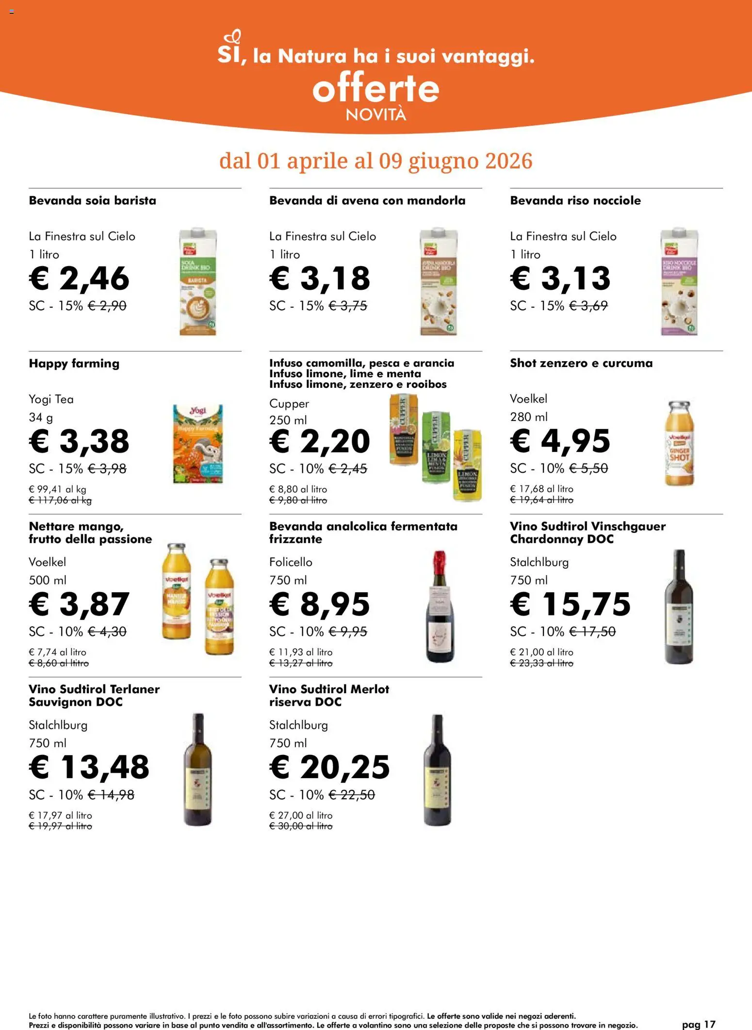 Natura Sì volantino - pagina 17 - valido dal 01/04/2026