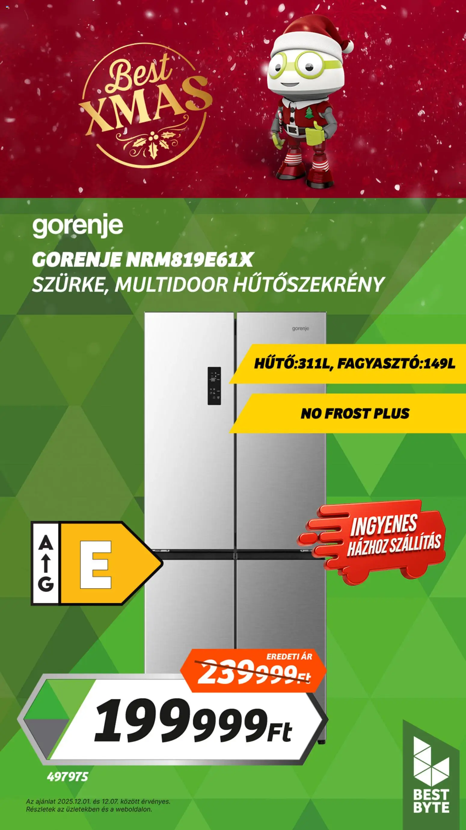 Best Byte Akciós újság - 1oldal - érvényes 2025.12.01.-tól