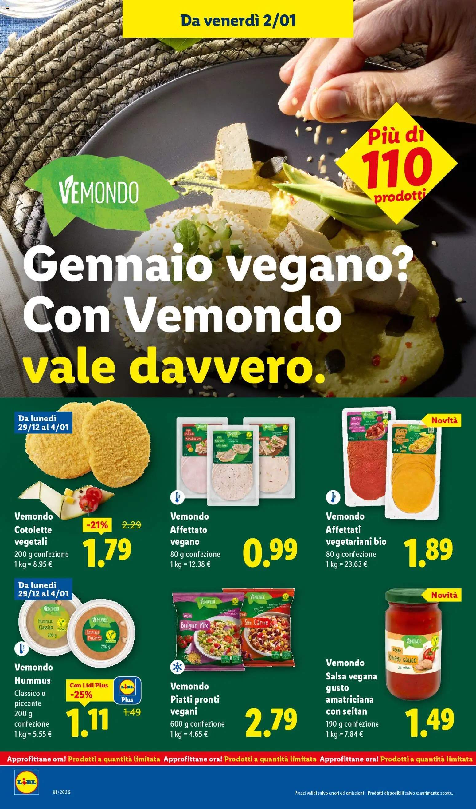 Volantino Lidl	 - pagina 22 - valido dal 29/12/2025