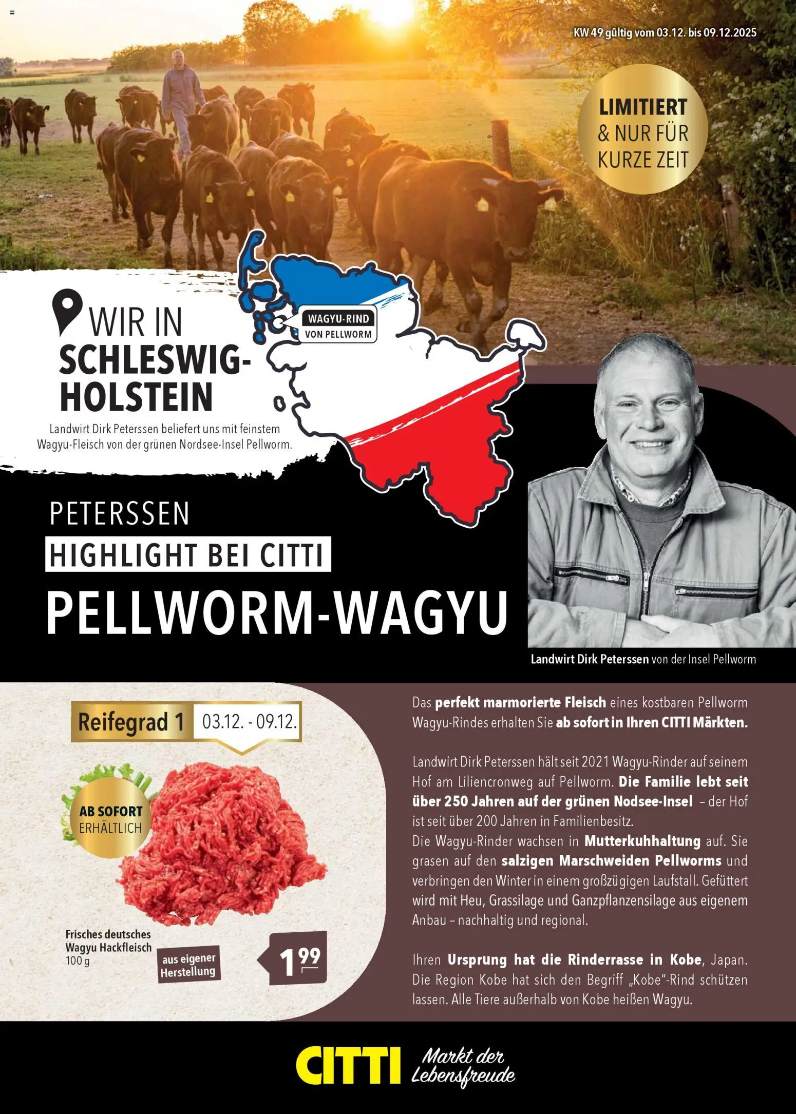 CITTI Markt Wagyu - Seite 1 - gültig ab 03.12.2025