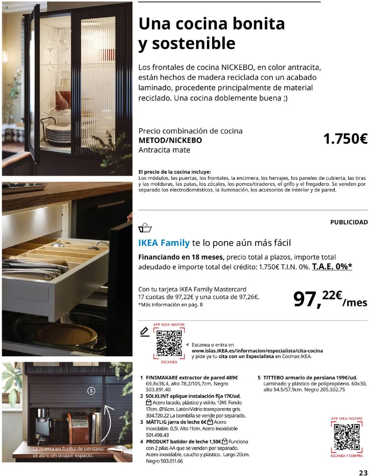 Catálogo IKEA Cocinas - Página de 23 - Válido desde 01/09/2025