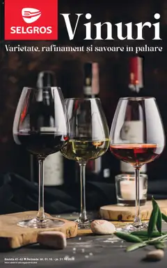 Catalog Selgros - Vinuri valabil de la 01.10.2025