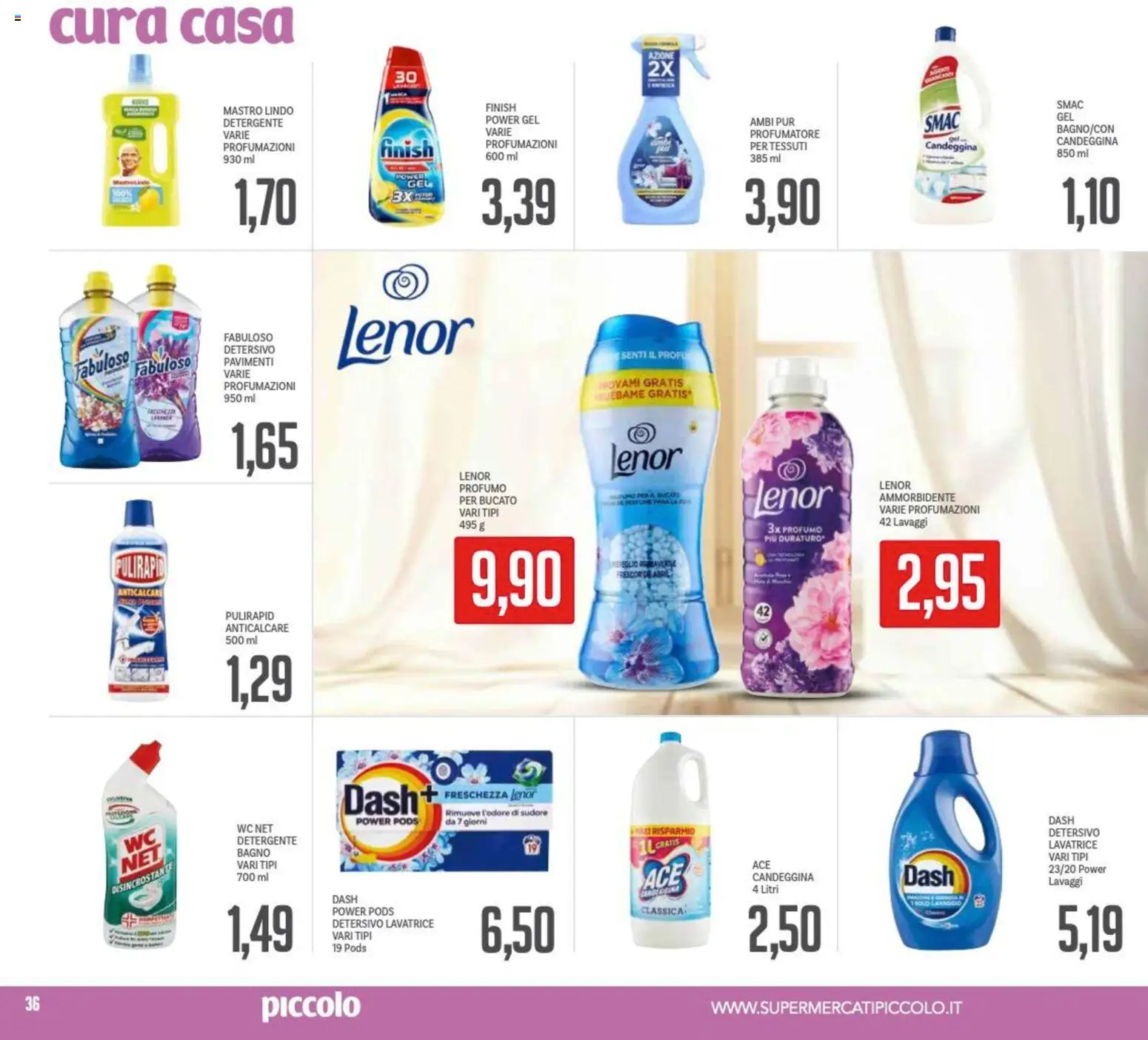 Volantino Piccolo	 - pagina 36 - valido dal 24/11/2025