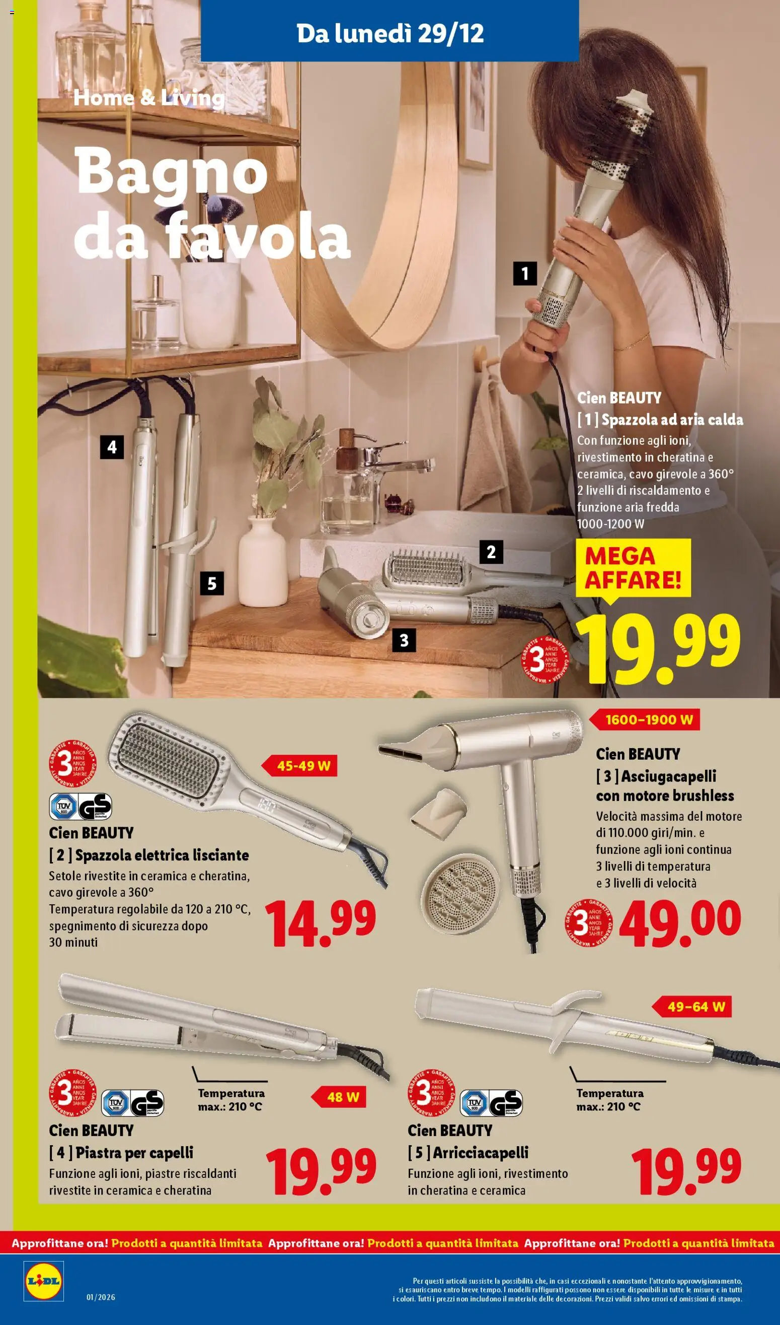 Volantino Lidl	 - pagina 32 - valido dal 29/12/2025