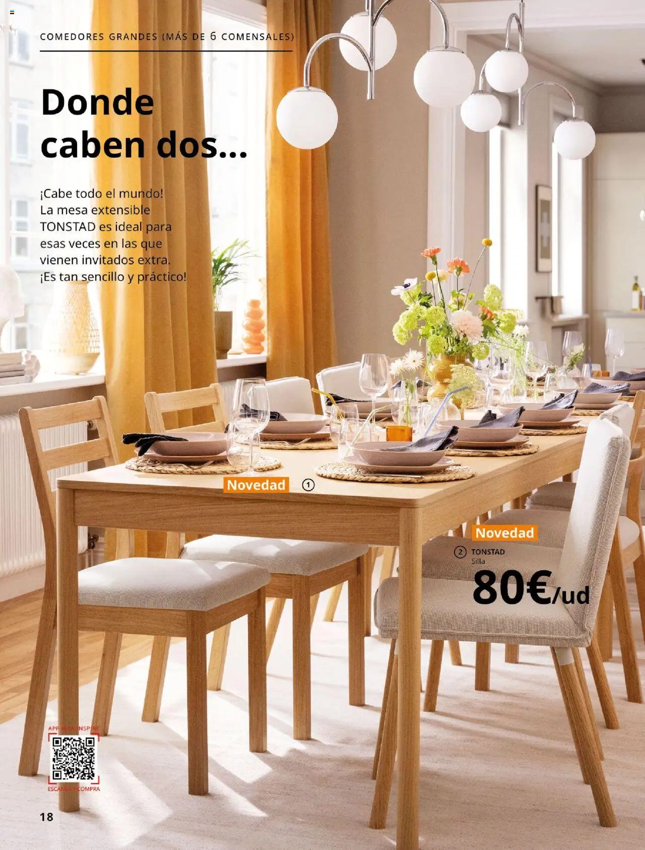 Catálogo IKEA Comedores - Página de 18 - Válido desde 01/09/2025