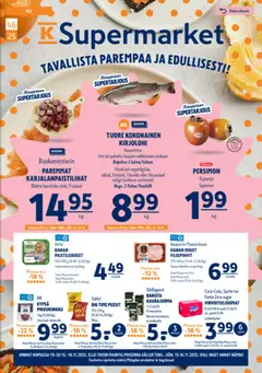 Esikatselu K-Supermarket tarjoukset voimassa alkaen 13/11/2025
