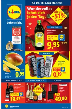 Vorschau Lidl Aktionen gültig ab 11.12.2025
