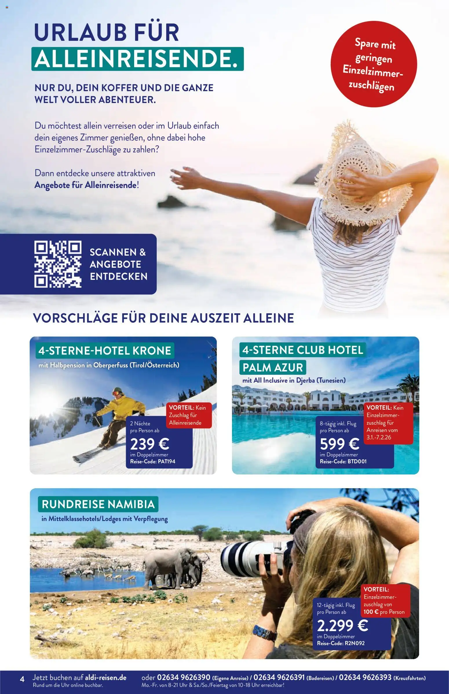 Aldi Reisen Prospekt 	 - Seite 4 - gültig ab 01.12.2025