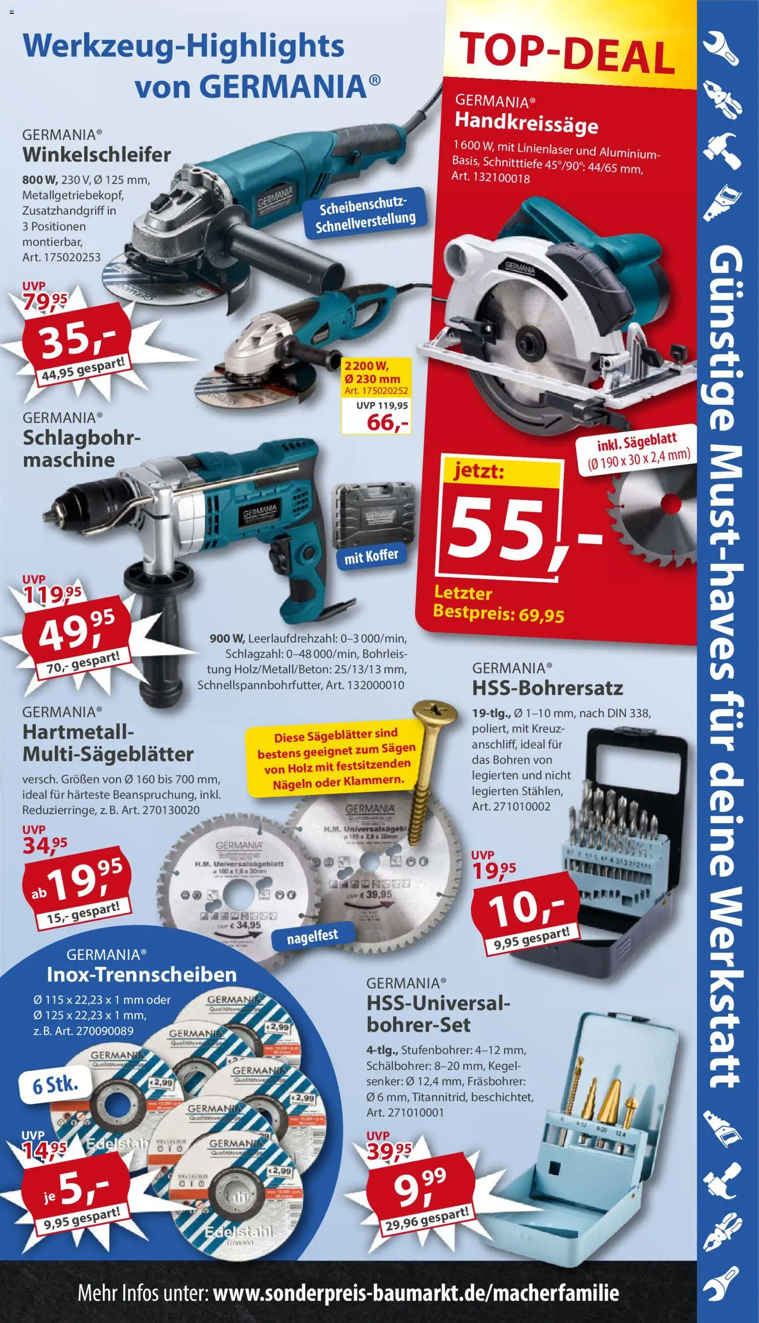 Sonderpreis Baumarkt Prospekt 	 - Seite 11 - gültig ab 25.04.2026