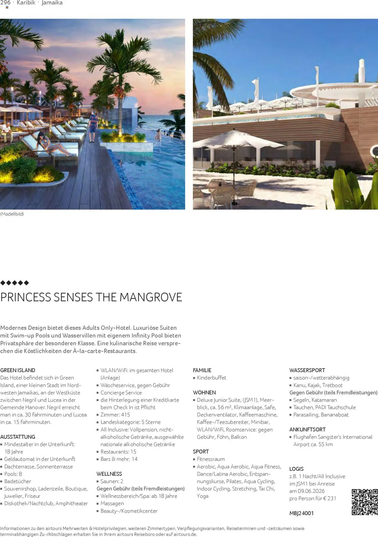 TUI airtours Katalog  Erstklassige Fernreisen 2025/26 - Seite 296 - gültig ab 01.11.2025