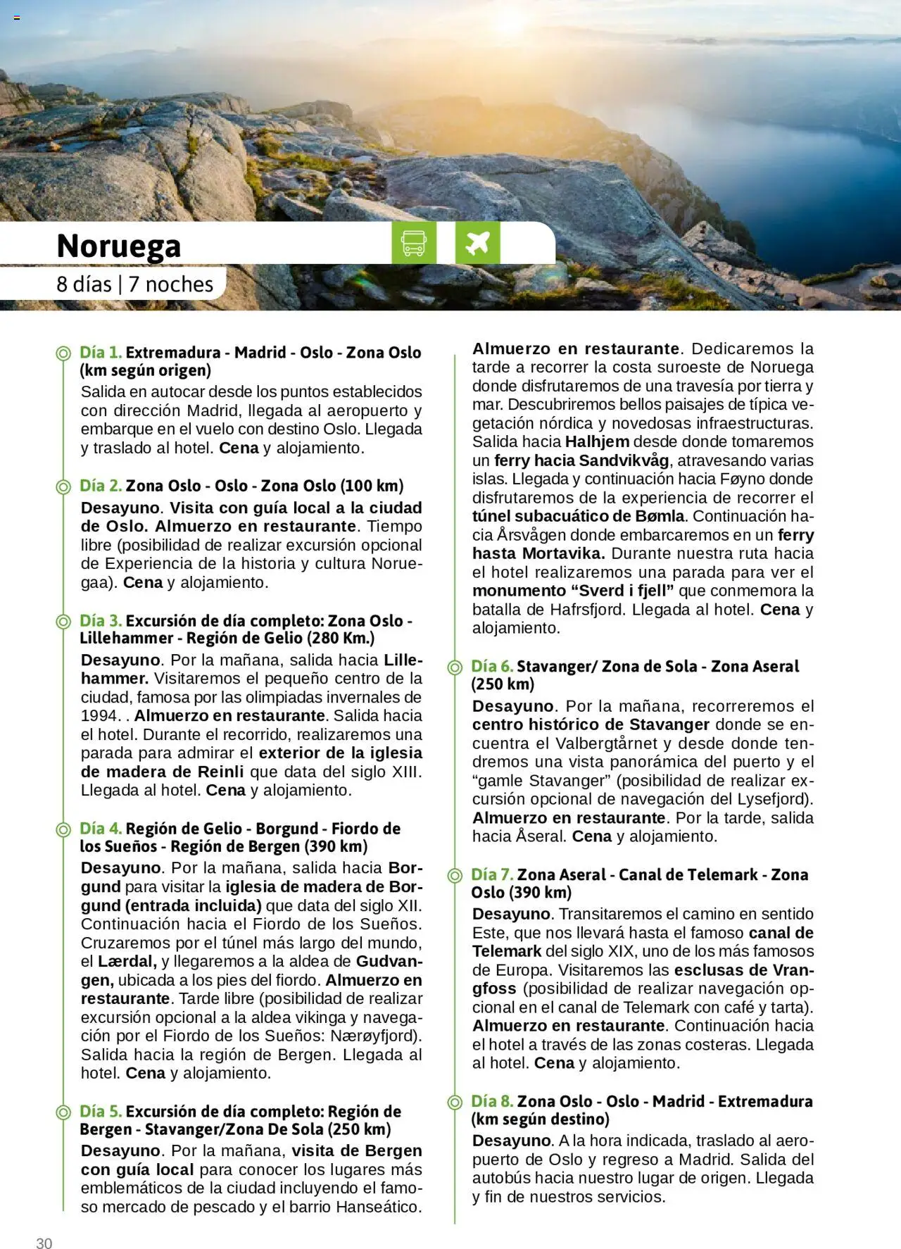 Viajes El Corte Inglés - Catálogo Junta de Extremadura - Página de 30 - Válido desde 01/03/2025