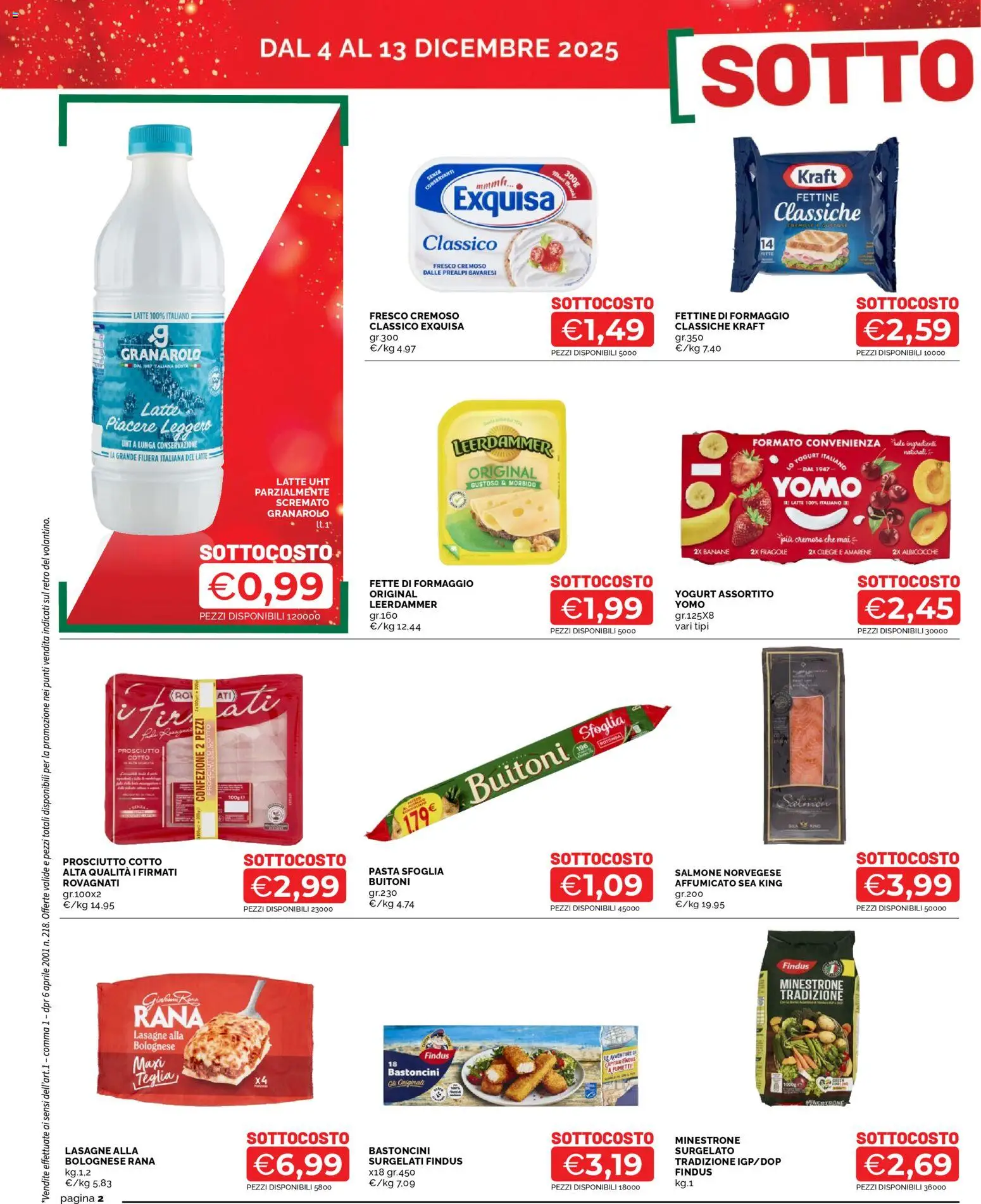 Volantino Mercatò	 - pagina 2 - valido dal 04/12/2025