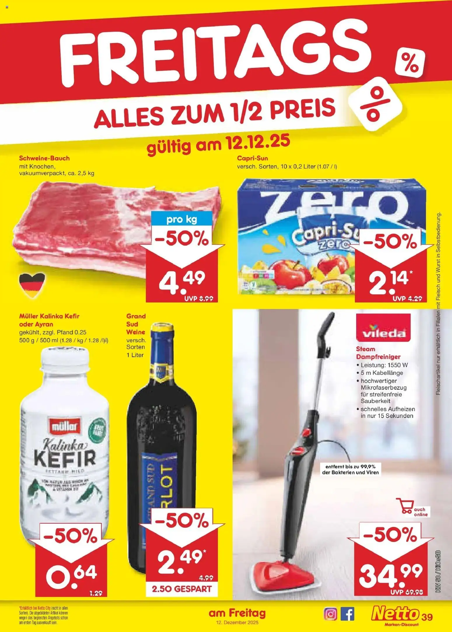 Netto Marken-Discount - Netto: Wochenangebote - Seite 47 - gültig ab 08.12.2025