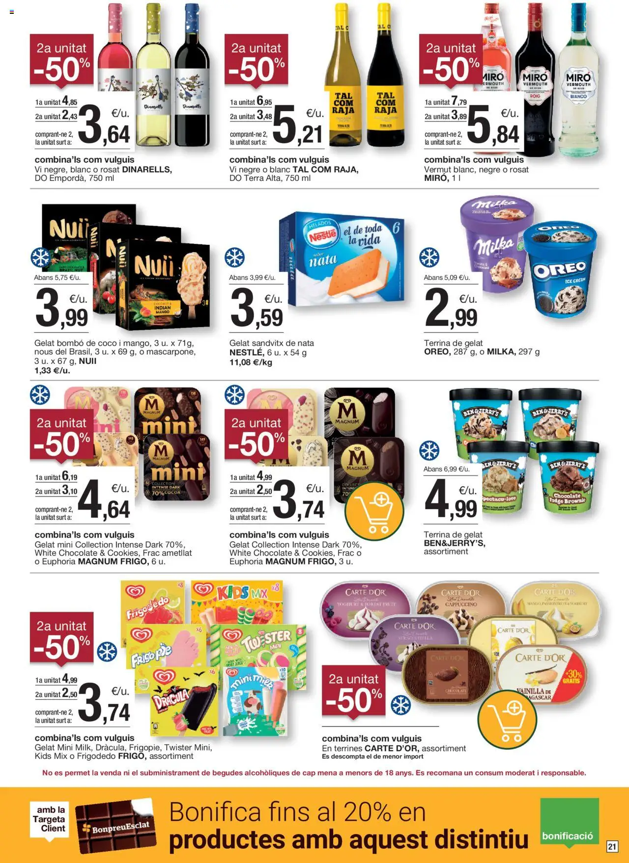 Bonpreu folleto - Página de 21 - Válido desde 15/07/2025