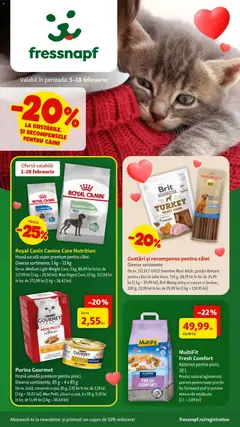 Catalog Fressnapf valabil de la 05.02.2026