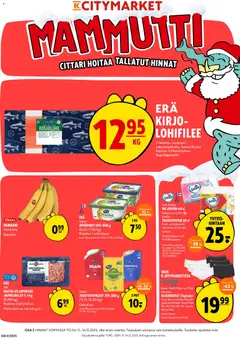 Esikatselu K-Citymarket tarjoukset voimassa alkaen 11/12/2025