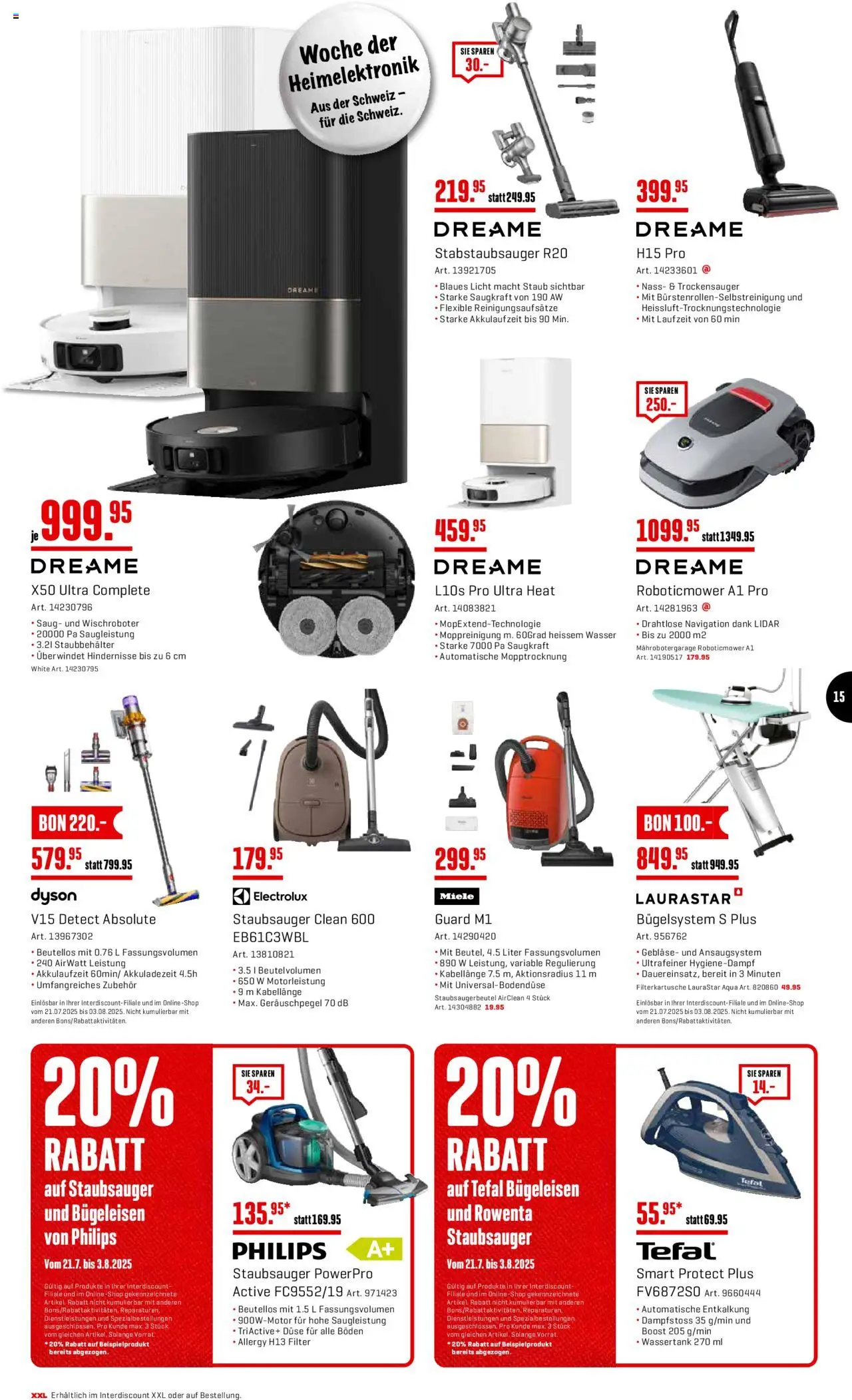 Interdiscount Aktionen - Seite 15- gültig ab 21.07.2025