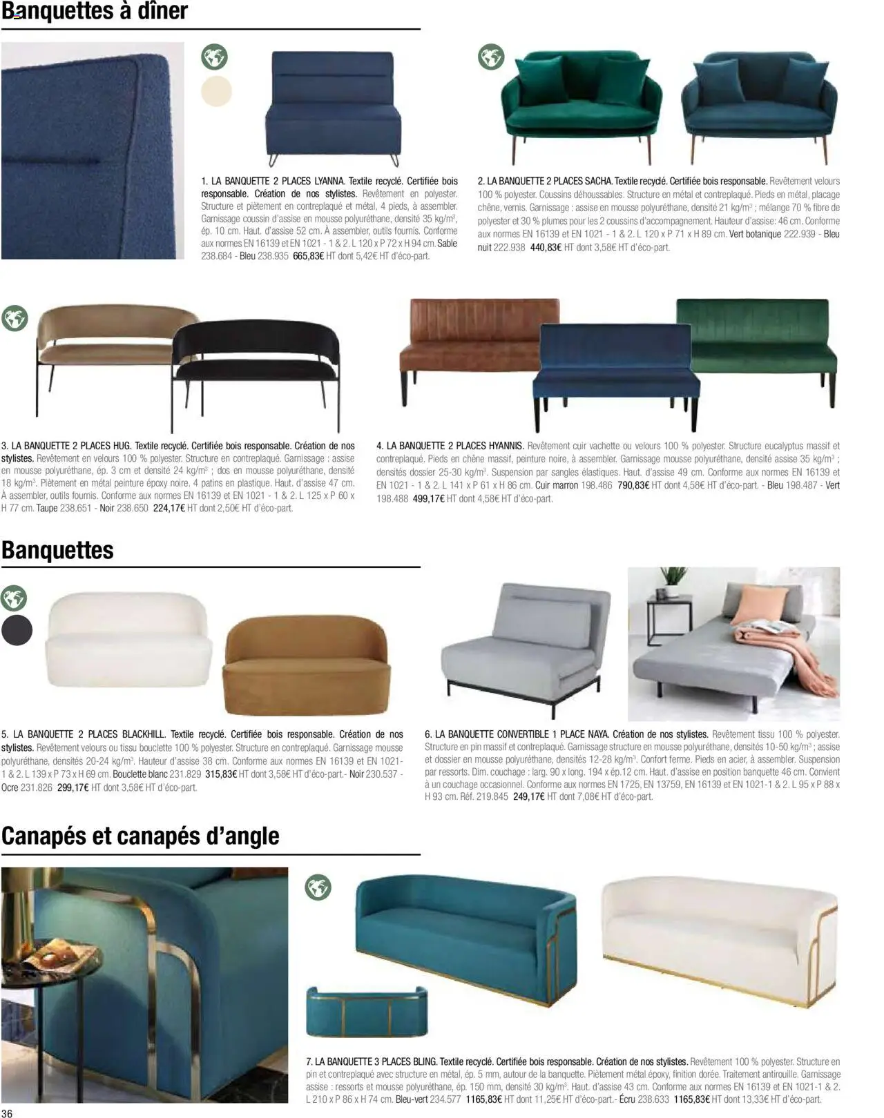 Maisons du Monde Business - page 36 - valable à partir du 01/01/2024