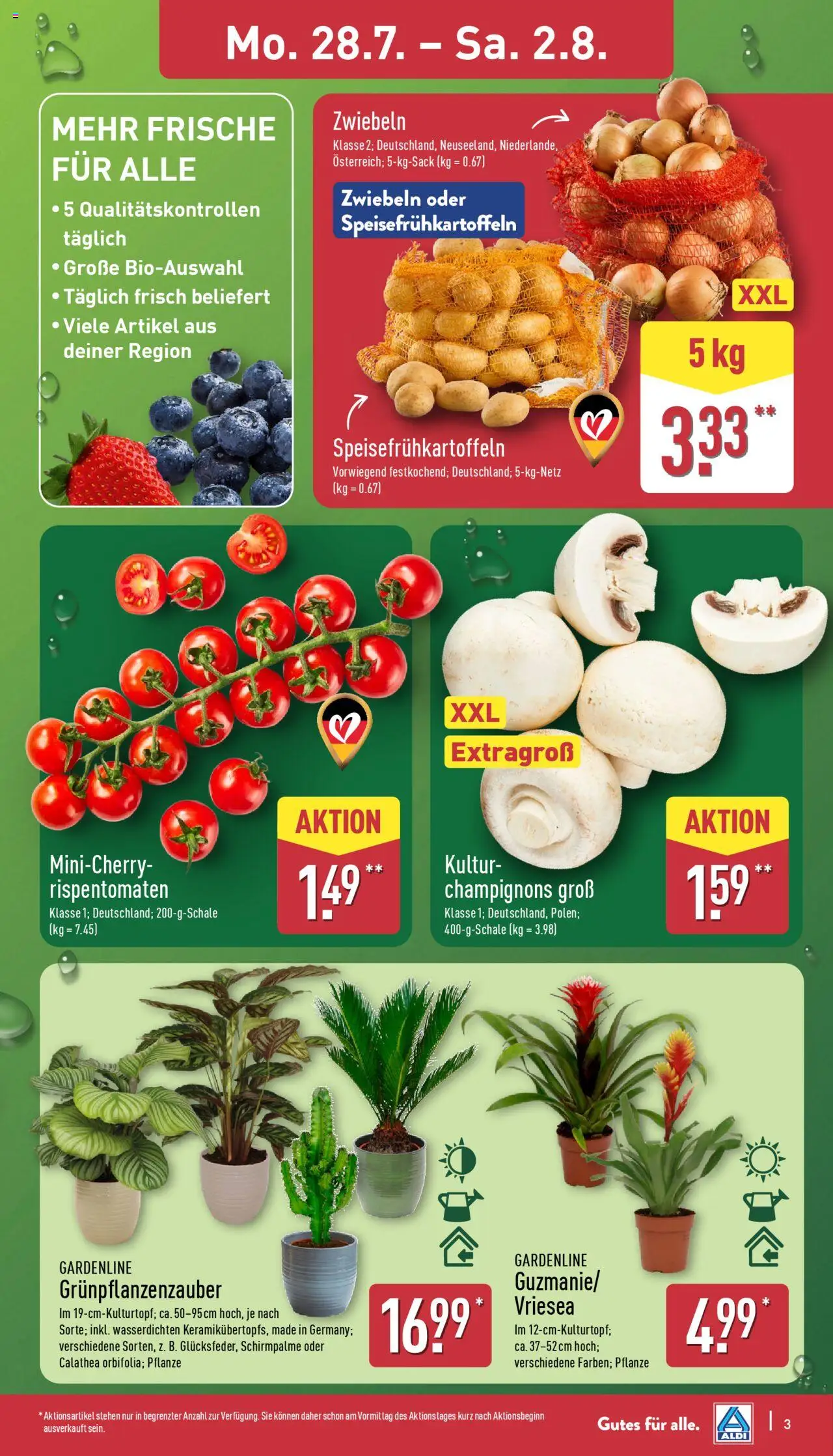 Aldi Prospekt 	 - Seite 3 - gültig ab 28.07.2025