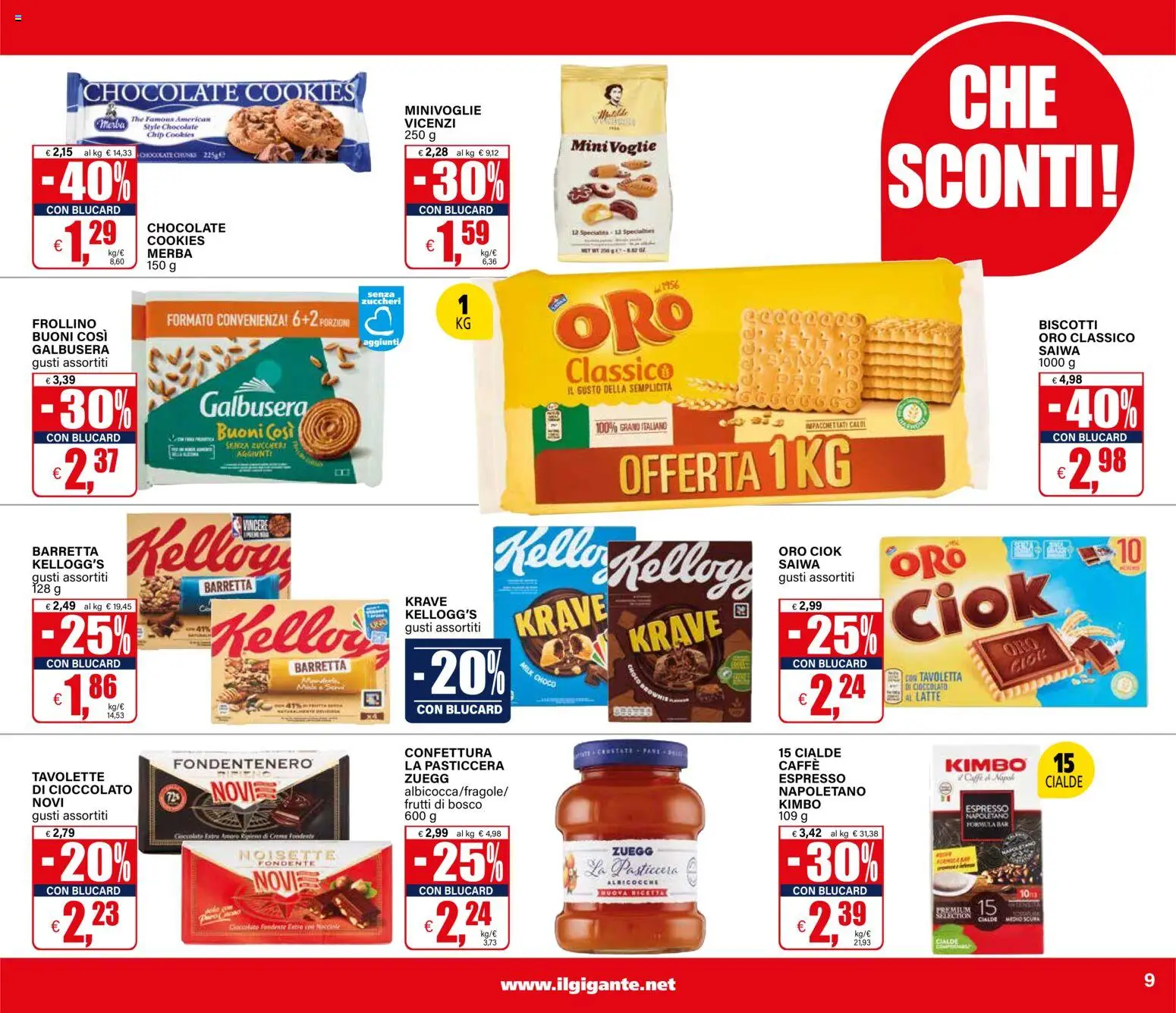 Volantino Il Gigante	 - pagina 9 - valido dal 04/12/2025