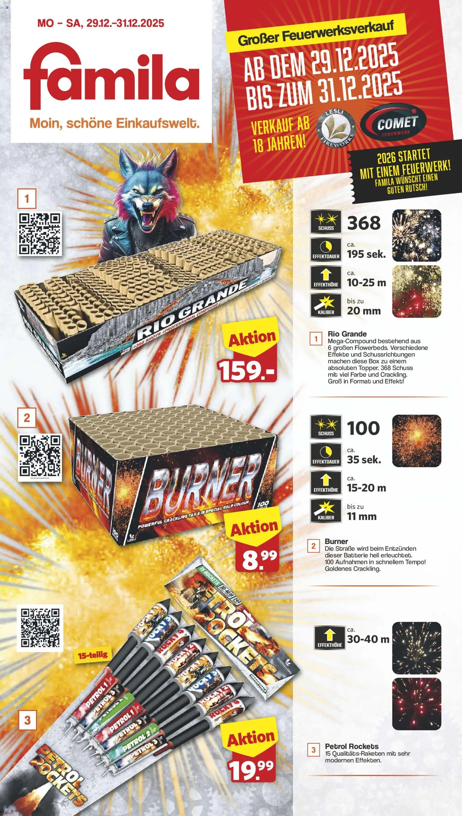 Famila Nordwest - Aktuelle Angebote - Seite 1 - gültig ab 29.12.2025