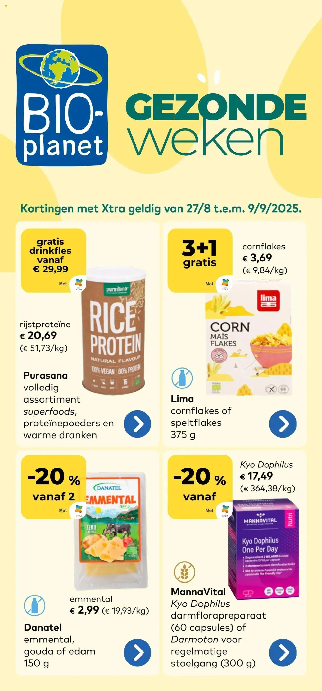 BioPlanet folder - pagina 1- geldig vanaf 27/08/2025