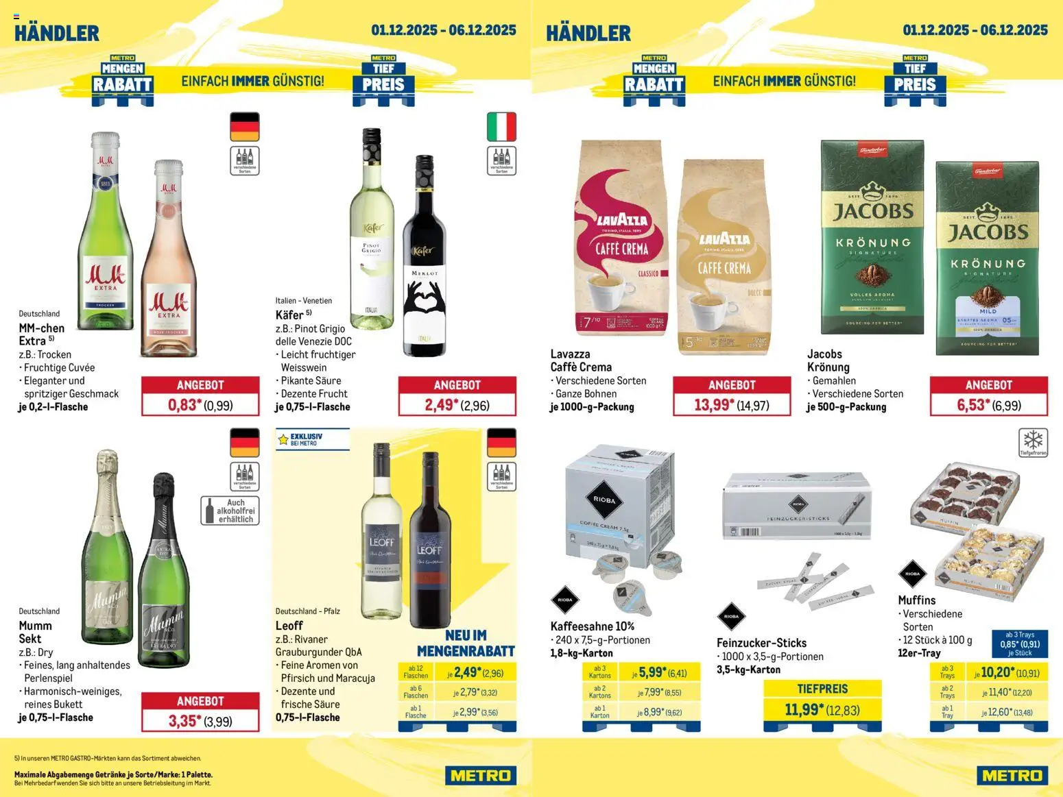 Metro - Wochen-Angebote Händler - Seite 4 - gültig ab 01.12.2025