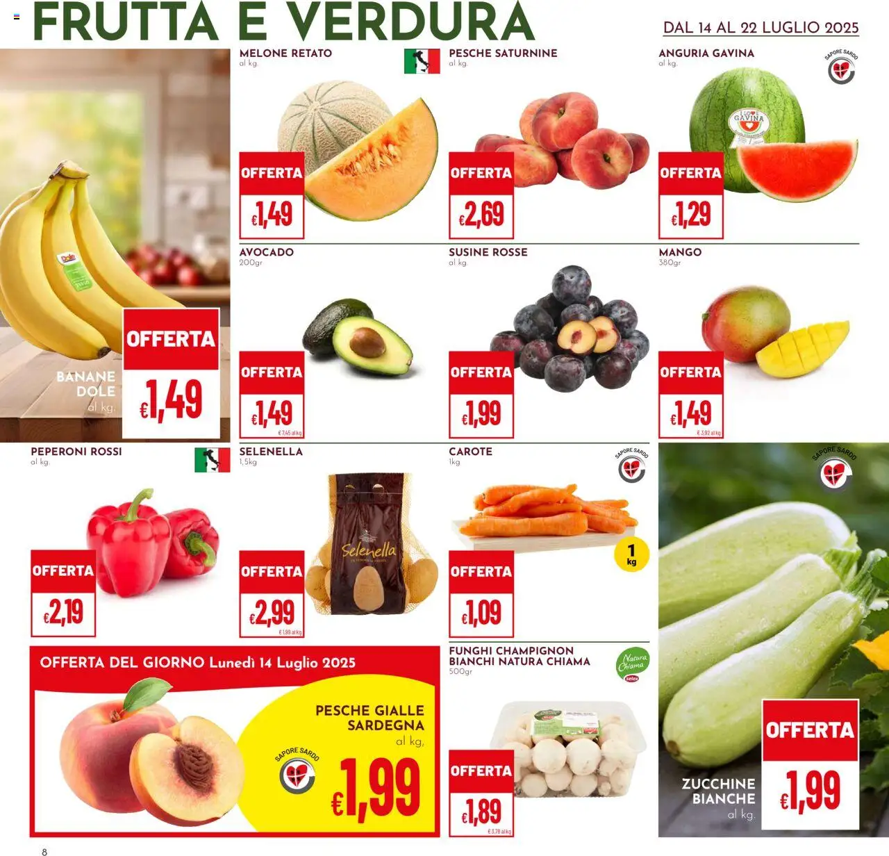 Volantino Pan	 - pagina 8 - valido dal 14/07/2025