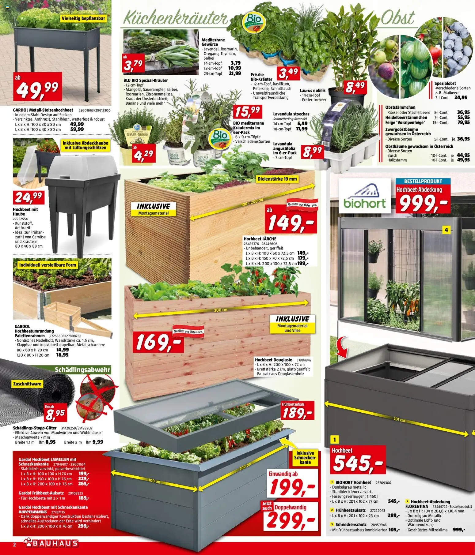 Bauhaus Prospekt aktuell - page 2- valid from 01.04.2026