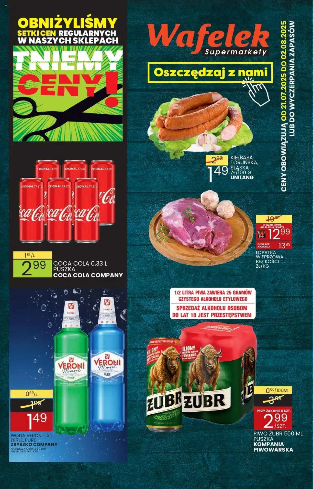 Wafelek Gazetka - strona 1- ważny od 21.07.2025