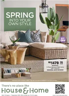 Preview House and Home - Namibia Catalogue valid from 18/08/2025