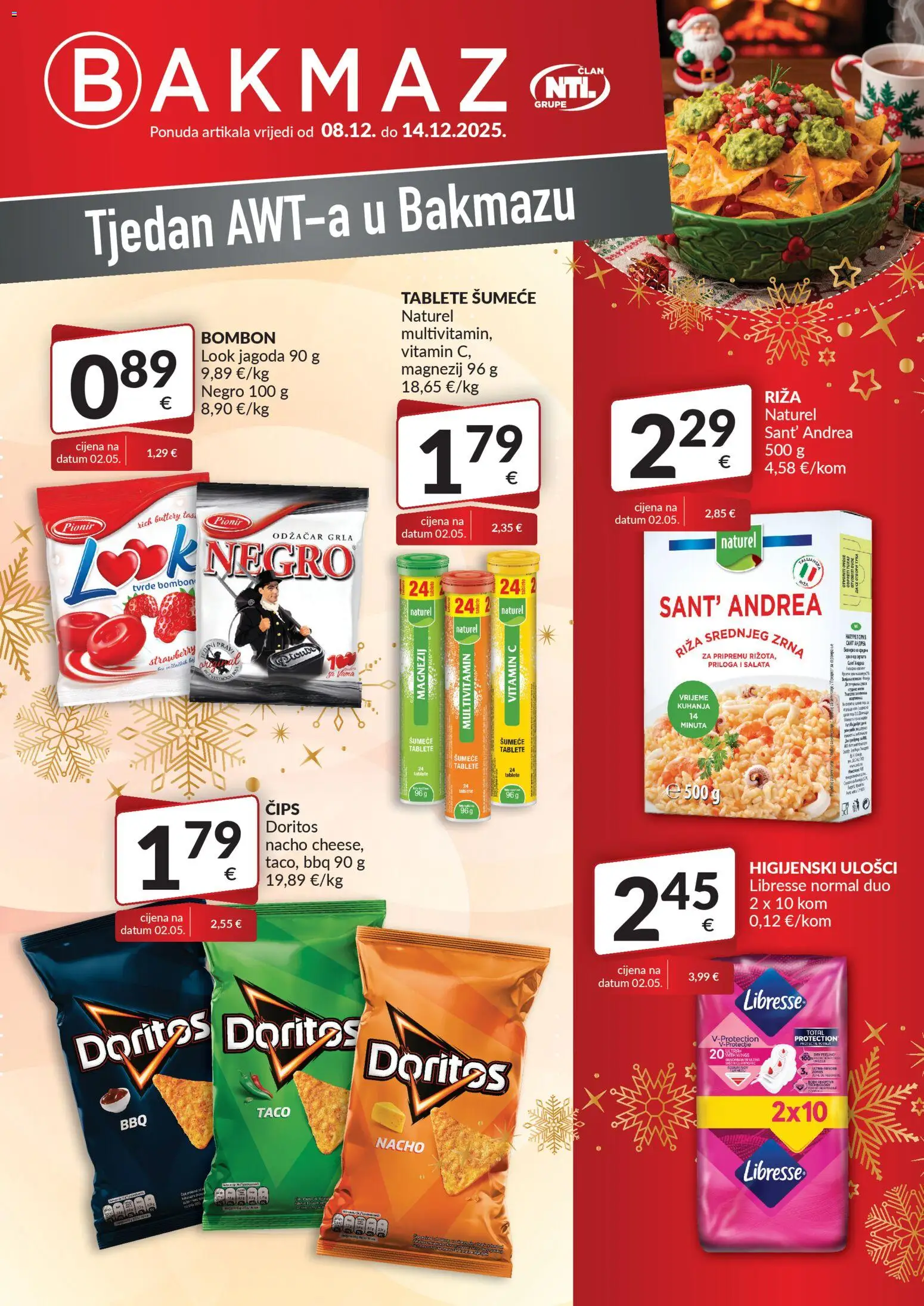 Bakmaz - Tjedan AWT-a - stranica 1- važeći od 08.12.2025