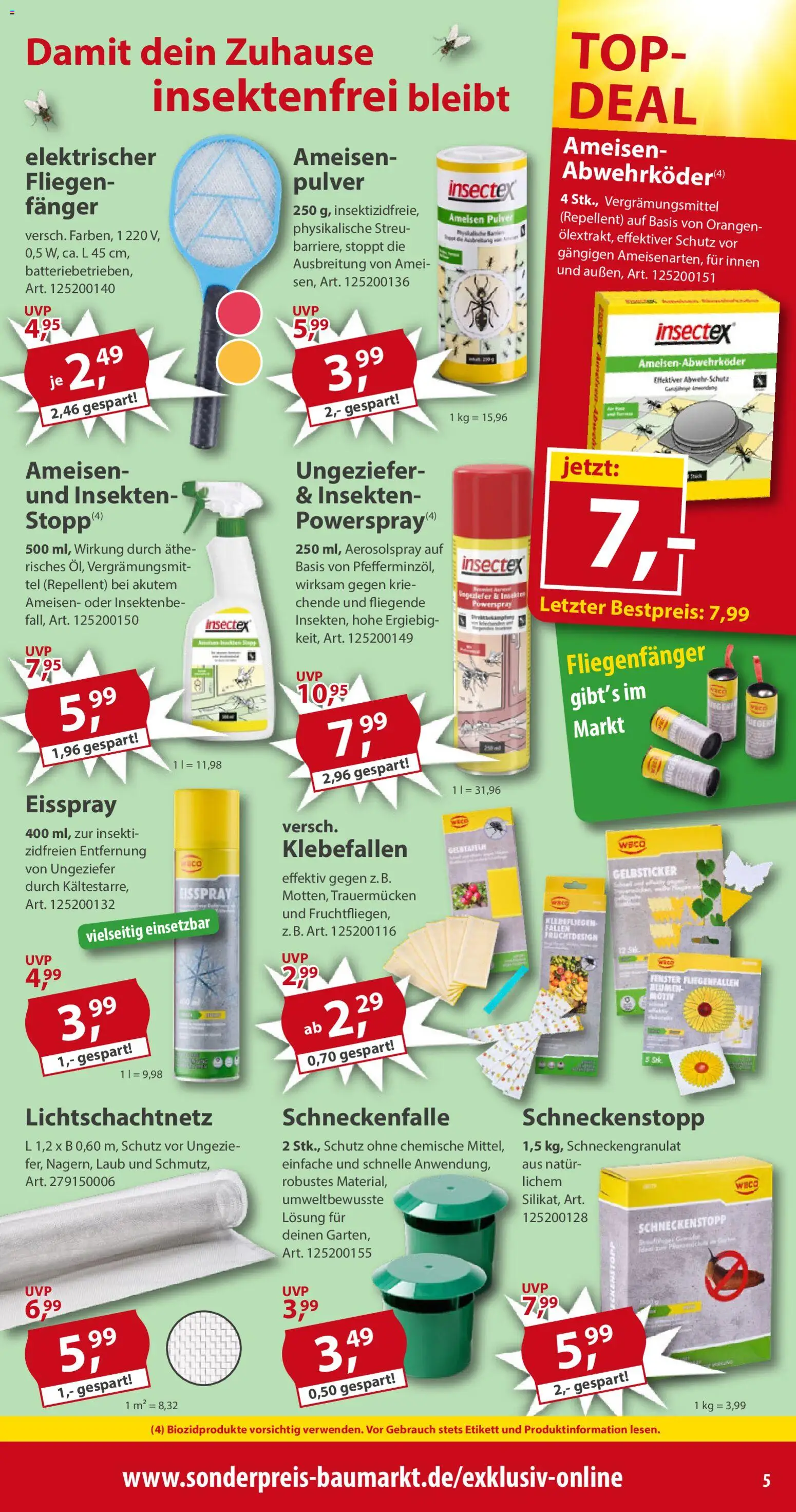 Sonderpreis Baumarkt Prospekt 	 - Seite 5 - gültig ab 18.04.2026