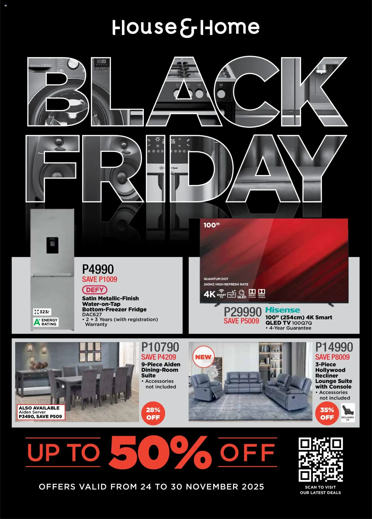 House and Home - Botswana Black Friday - page 1- valid from 24/11/2025
