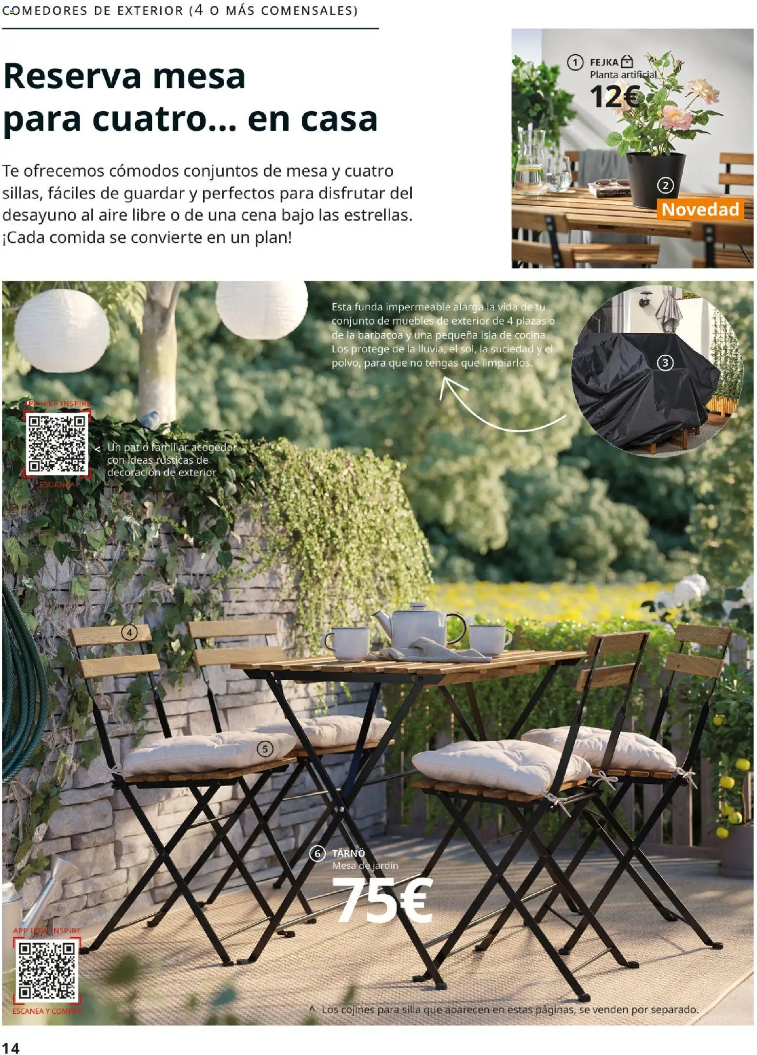 Catálogo IKEA Muebles de exterior - Página de 14 - Válido desde 17/12/2025